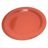 Carlisle 7 1/4" Melamine Salad Plate, Sunset Orange (4350352)