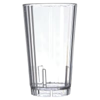 Carlisle 8 oz Clear Fluted Plastic Tumbler (4363307)