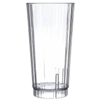 Carlisle 22 oz Clear Fluted Plastic Tumbler (4364007)