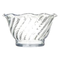 Carlisle 5 oz Tulip Dessert Dish - Plastic, Clear (453007)