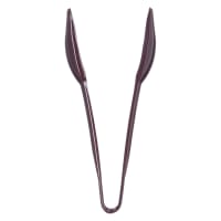 Carlisle 6"L Plastic Salad Tongs, Brown (460601)