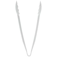 Carlisle 12"L Plastic Utility Tongs, White (471202)