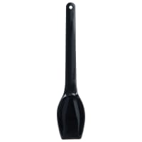 Carlisle 11" Salad Spoon w/ Flat Edge, Plastic, Black (50903)