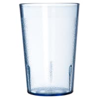 Carlisle 8 oz Blue Textured Plastic Tumbler (552654)