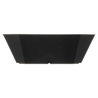 Carlisle Octagonal Deli Crock w/ 5 lb Capacity, Plastic, Black (671303)