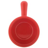 Carlisle 4 5/8" Round Handled Soup Bowl w/ 8 oz Capacity, Plastic, Sunset Orange (700652)