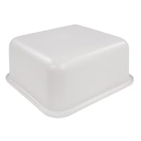 Carlisle Two Thirds Sized Food Pan Holder - Plastic, White (CM104602)