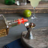 Carlisle Free Flow Liquor Pourer - Flourescent Red (OP30500)