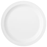 Carlisle 10" Plastic Dinner Plate, White (PCD21002)