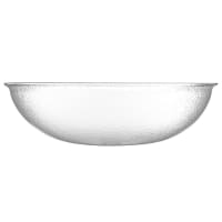 Carlisle 22" Round Salad Bowl w/ 24 qt Capacity, Acrylic, Clear (SB7907)