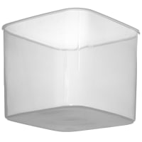 Carlisle 6 qt Square Food Storage Container - Translucent (ST155630)