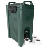 Carlisle 5 gal Cateraide™ Insulated Beverage Dispenser, Forest Green (XT500008)