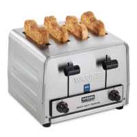 Waring WCT805 Slot Toaster w/ 4 Slice Capacity &amp; 1 1/8"W Product Opening, 240v/1ph
