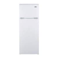 Summit CP961 21.5" Refrigerator Freezer - Manual Defrost Freezer, 6.4-cu ft, White