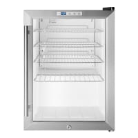 Summit SCR312L 17" Countertop Refrigerator w/ Front Access - Swing Door, Black, 115v