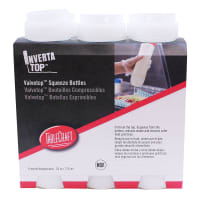 Tablecraft C24SV Dual-Way Squeeze Dispenser w/  ValveTop 63mm Opening, 24-oz