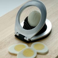 Focus FESW Egg Slicer Wedger - Extra Heavy Stainless Steel Wires, Zinc Die Cast, Nylon, Silicone Feet