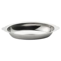 Update AGO-20 20 oz Oval Stainless Rarebit, Natural