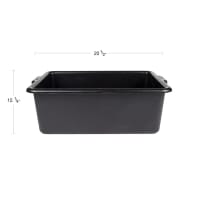 Update BB-7BN Update International™ Bus Box - 20 1/2" x 15 1/4" x 7", Black