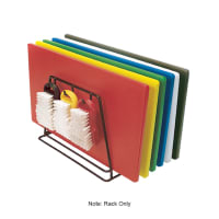 Update CBRK-6N Cutting Board Rack - Holds 6 Racks, 12x9x10" Black, Steel
