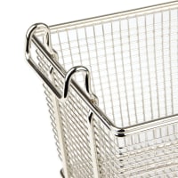 Update FB-126PH Fryer Basket w/ Coated Handle &amp; Front Hook, 12 7/8" x 6 1/2" x 5 1/8"