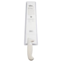 Update KP-07 12" Roast Slicer- White Handle, Carbon Steel
