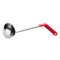 Update LOV-80ECH 8 oz Stainless Steel Ladle, Red