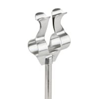 Update MCH-12 12" Number Card Holder - Stainless/Cast Iron