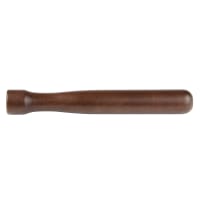 Update MDW-80F 8" Flat Head Wooden Muddler - Brown