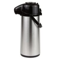 Update NVAP-22BK 2.2 liter Val-U-Air Airpot - Glass Liner, Black Push Top, Stainless