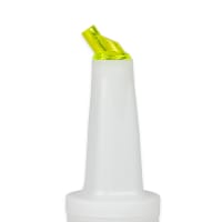 Update PBY-10 1 qt  Flow-N-Store Pour Bottle - Yellow Lid/Spout