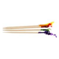 Update PC-F68 2 17/25" Wood Frill Pick, Assorted Colors