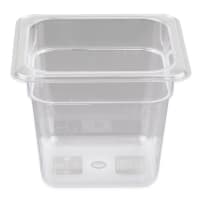 Update PCP-166 1/6 Size Food Pan - 6" D, Polycarbonate