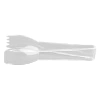 Update PCT-6CL 6"L Plastic Utility Tongs, Clear