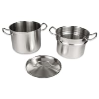 Update SDB-08 9 1/2" Stainless Steel Double Boiler w/ 8 qt Capacity