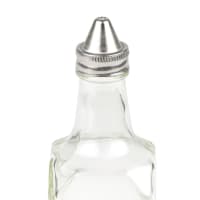Update SK-OV 6 oz Cruet w/ Chrome Top - Glass, Clear