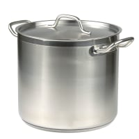 Update SPS-16 16 qt Stainless Steel Stock Pot w/ Cover - Induction Ready