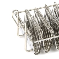 Update TABK-8PH Taco Fryer Basket w/ 8 Bowl Capacity