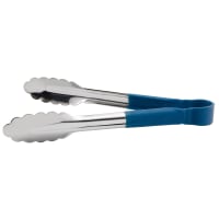 Update TOPP-9BL 9"L Stainless Utility Tongs, Blue