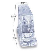 Manitowoc Ice IBT1020C 22" Indigo NXT™ Half Cube Ice Machine Head - 1150 lb/24 hr, Remote Cooled, 115v