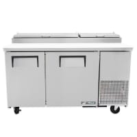 True TPP-60 60" Pizza Prep Table w/ Refrigerated Base, 115v