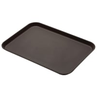 Cambro 1826CT-138 Rectangular Camtread Serving Tray - 17 13/16x25 11/16", Fiberglass, Tavern...