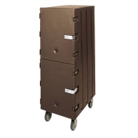 Cambro 1826DBCSP131 Camcart® Insulated Food Carrier w/ (26) Pan Capacity, Security Package, Brown