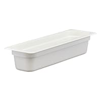 Cambro 24LPCW148 4"D Half Size Long Food Pan
