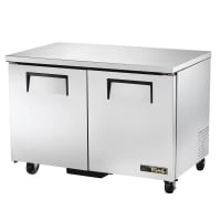 True TUC-48-HC 48" W Undercounter Refrigerator w/ (2) Sections & (2) Doors, 115v