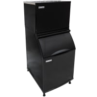 MoTak PKM0535FA-161/PKB0535 525 lb PKM  Series Full Cube Ice Machine w/ Bin - 534 lb Storage, Air...