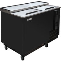 MoTak MBST-50-X 49 1/2" Forced Air Bottle Cooler - Holds 365 12-oz Bottles, Lid Locks, 115v
