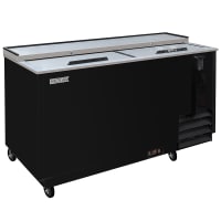 MoTak MBST-65-X 64 1/2" Forced Air Bottle Cooler - Holds (528) 12 oz Bottles, Lid Locks, 115...