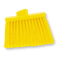 Carlisle Sparta® Duo-Sweep® Broom Head w/ Yellow Poly Bristles - Flagged (36867EC04)