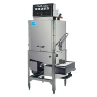 CMA Dishmachines CMA-180-C High Temp Door Type Dishwasher w/ 60 Racks/hr Capacity, Built-in Boost...